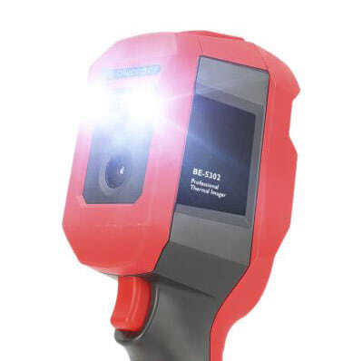 BE-5302順心量紅外顯像測溫儀超過設定溫度自動閃燈告警